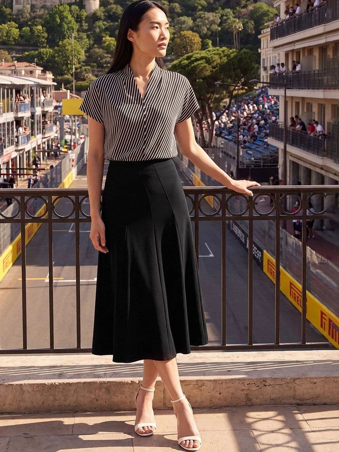 max Women Midi A-Line Skirt - view 1