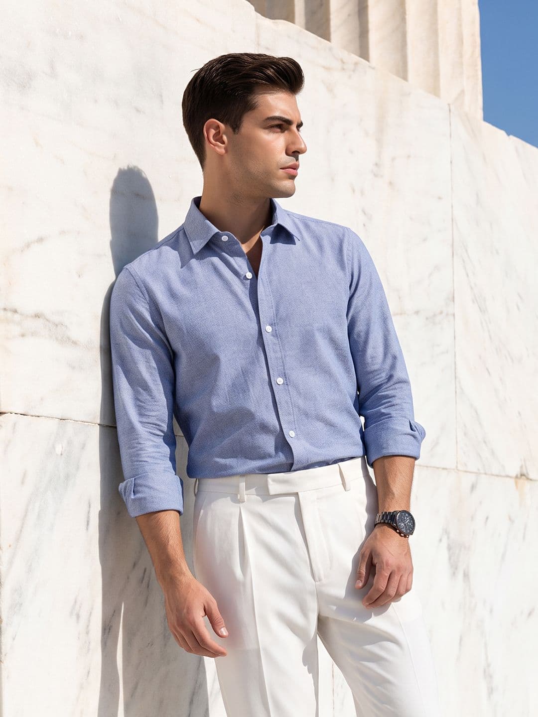 INVICTUS Spread Collar Formal Shirt - view 1