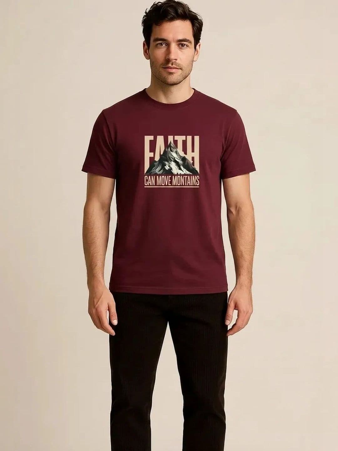 HERE&NOW Men Typography Printed T-shirt - view 1