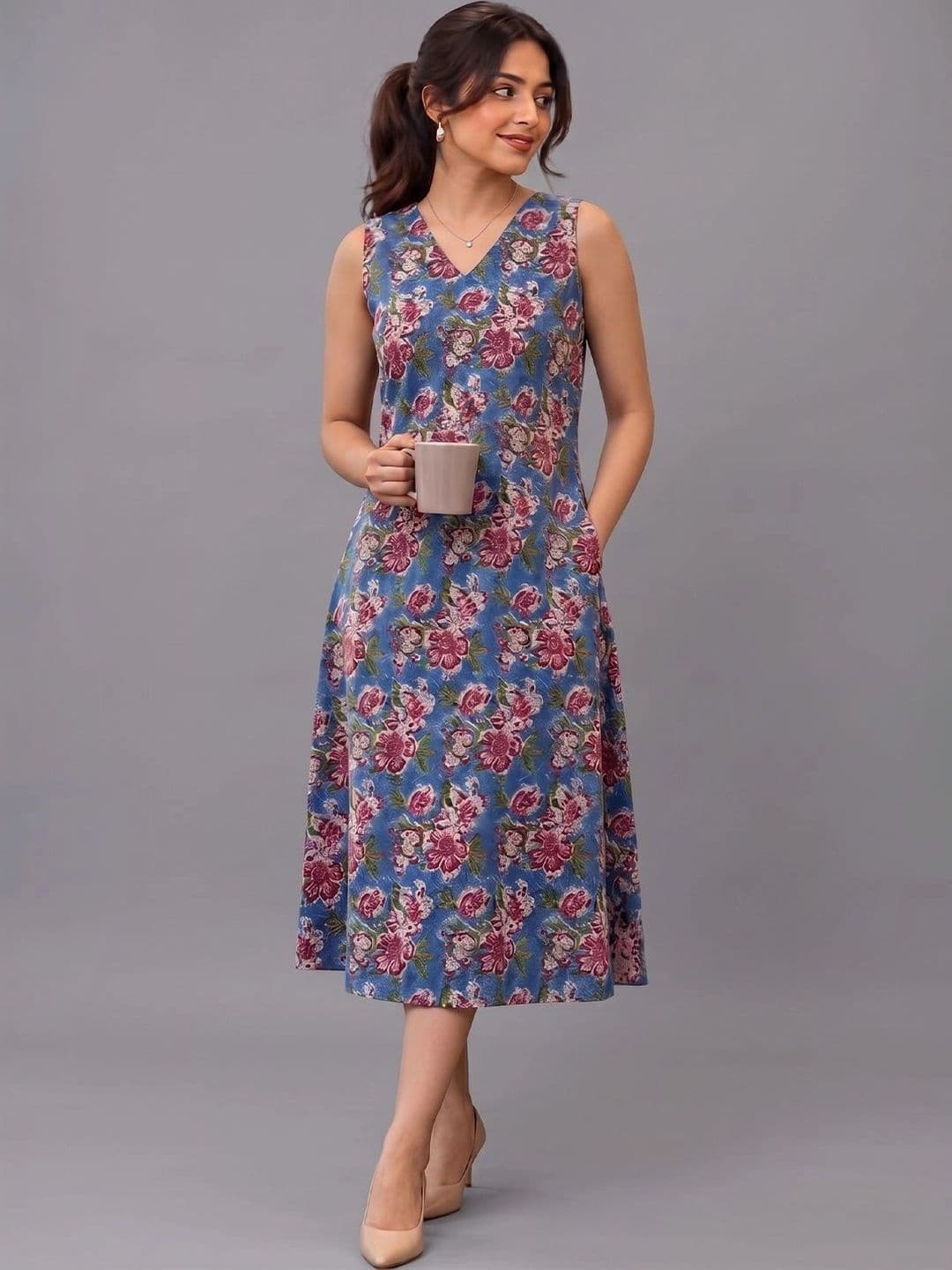 Navibhu Contemporary Boho-chic Summer Dress - view 1
