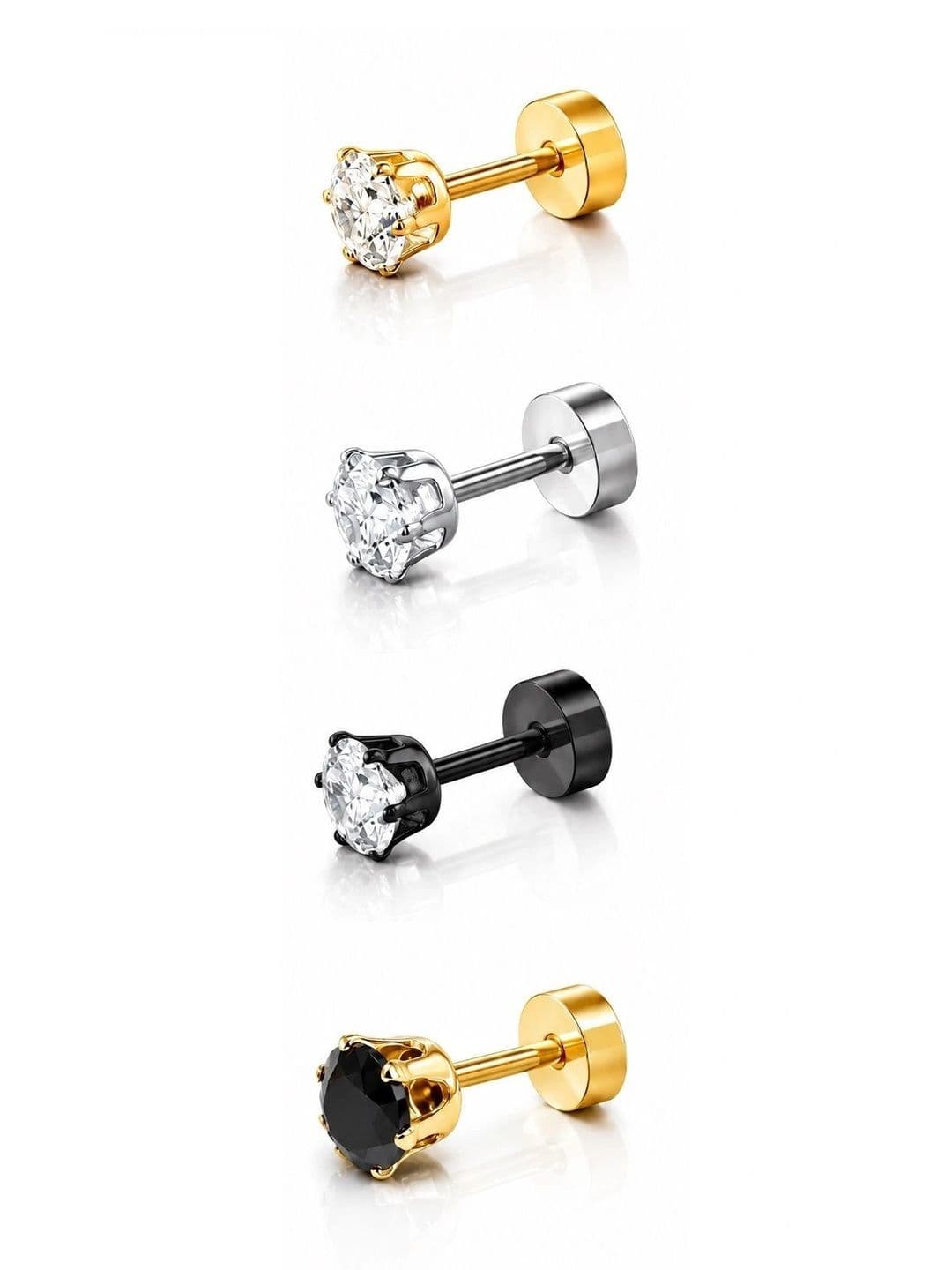 Stylewell Circular Studs Earrings - view 1