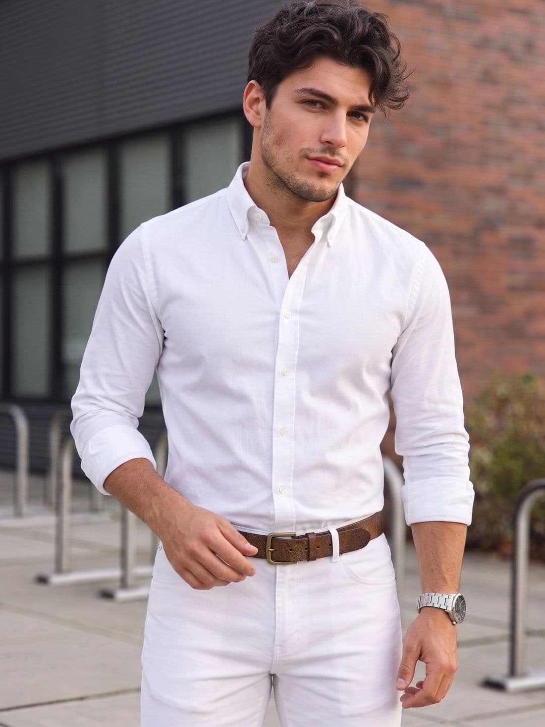 FUNKY RICH Men Standard Casual Shirt - view 1