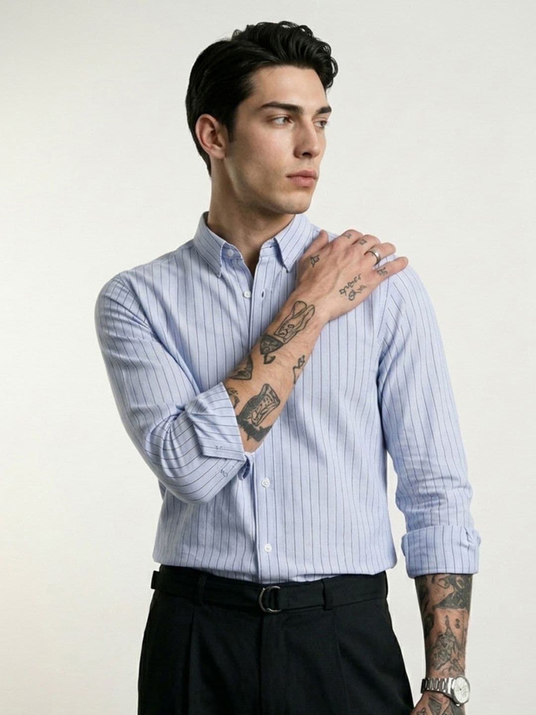 OvrWrk Striped Regular Fit Casual Shirt - view 1