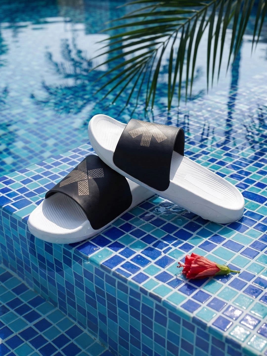 HRX by Hrithik Roshan Men Printed Sliders - view 1