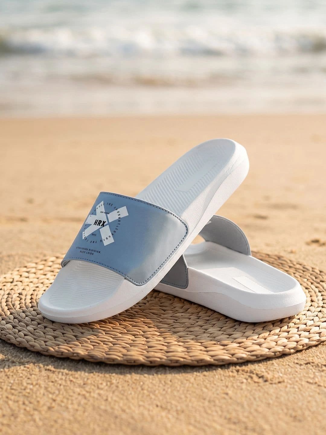 HRX by Hrithik Roshan Men Printed Sliders - view 1