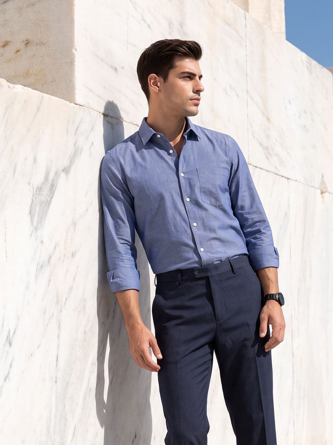 INVICTUS Spread Collar Formal Shirt - view 1