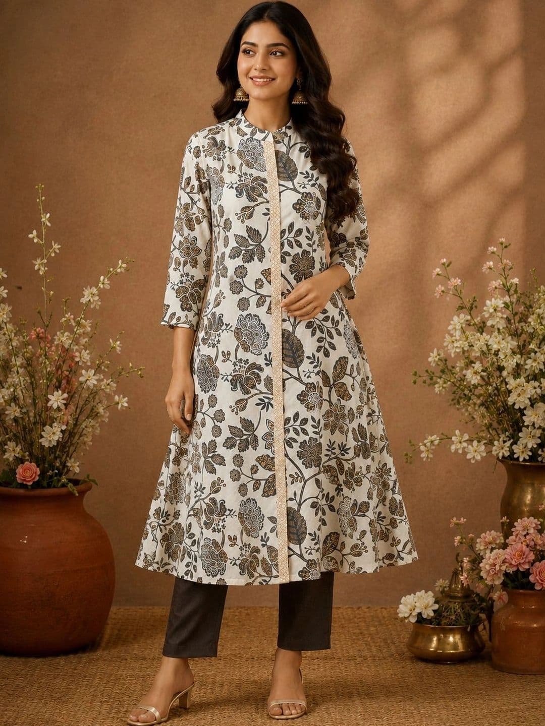 Araaha Women Floral Printed Floral Kurta - view 1