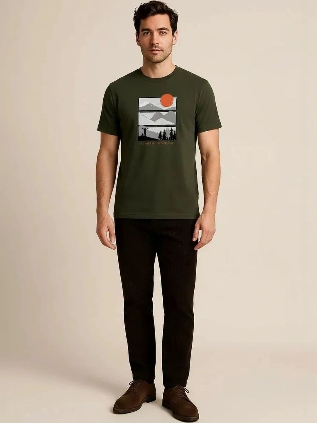 HERE&NOW Men Printed T-shirt - view 1