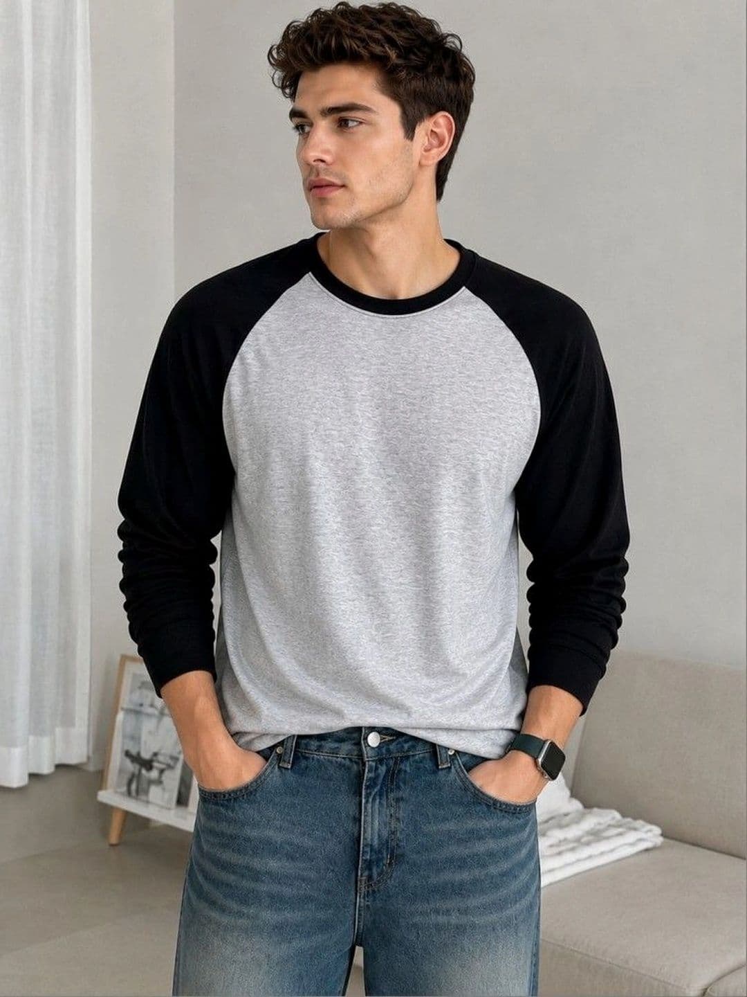 Netclick Men Colourblocked T-shirt - view 1