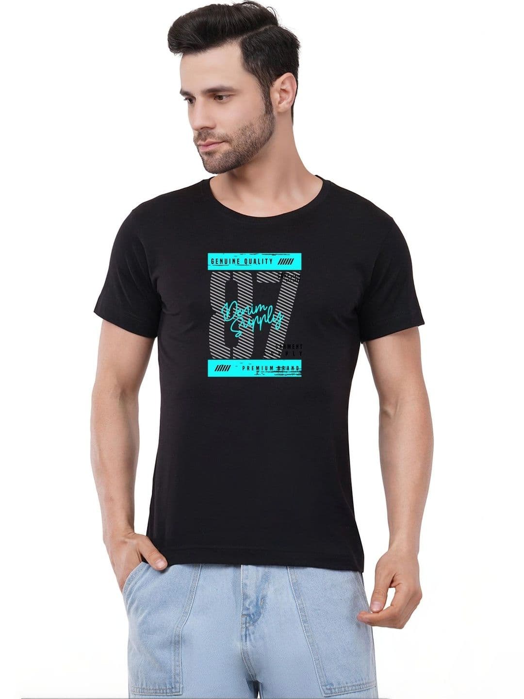 Aseria Men Typography Printed T-shirt - view 1