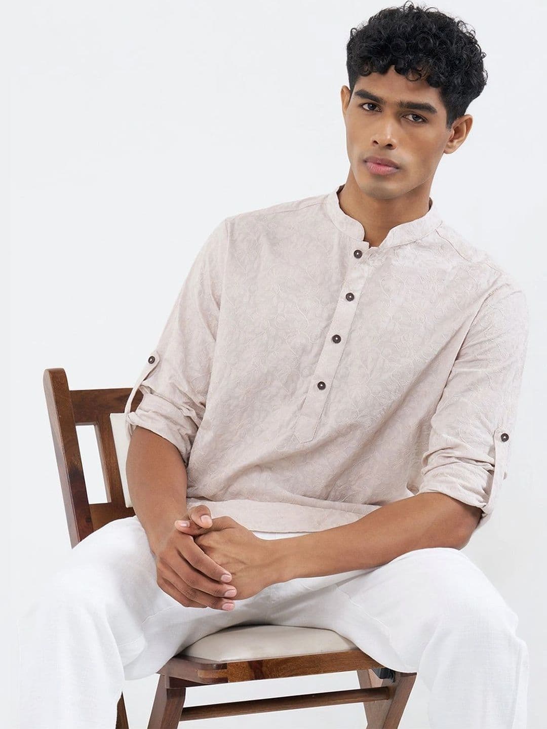 indus route by Pantaloons Men Kurta - view 1