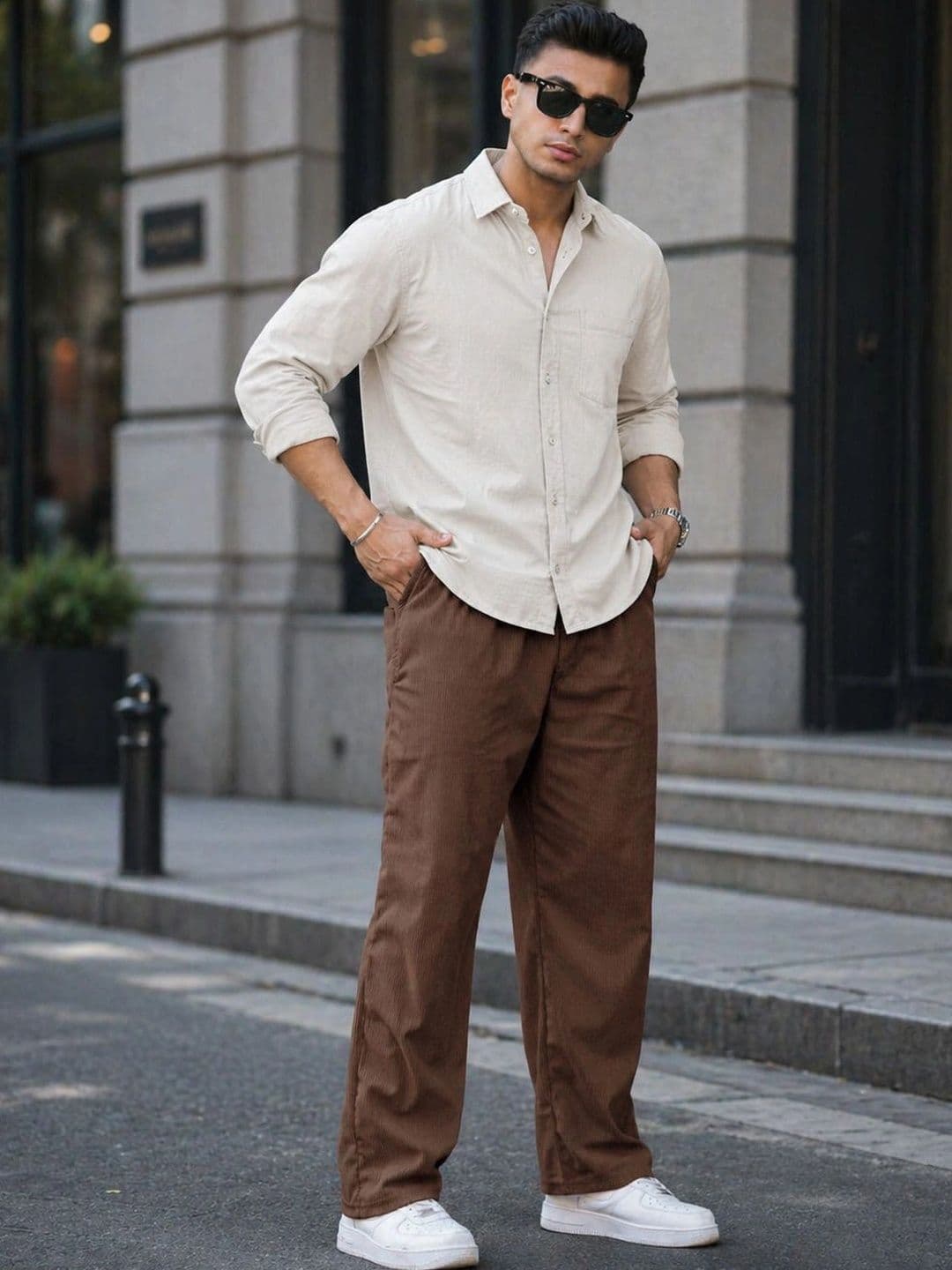 Moda Rapido Men Regular Fit Textured Track Pants - view 1