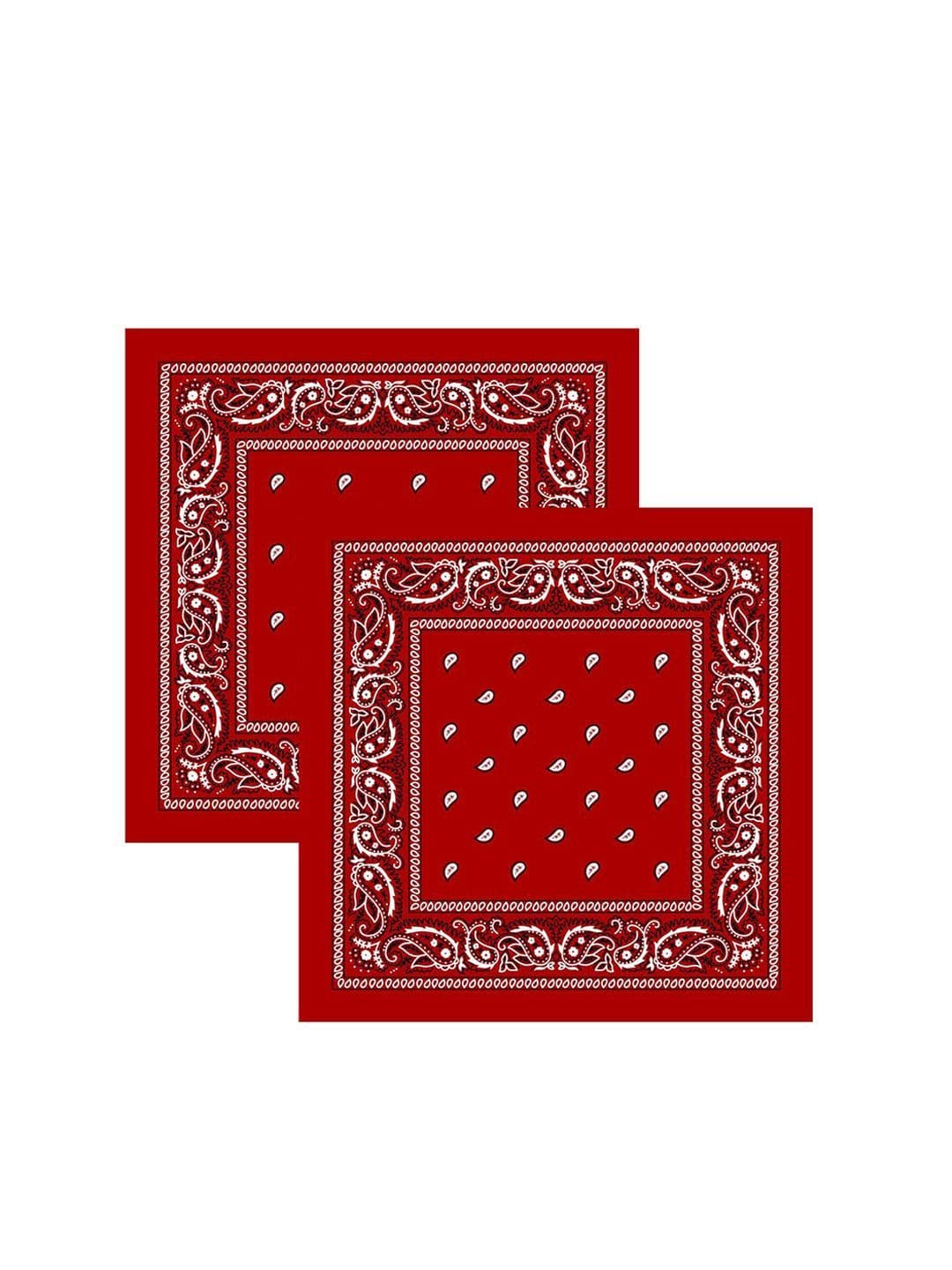 S4S Unisex Pack of 2 Pure Cotton Printed Bandana Headband - view 1