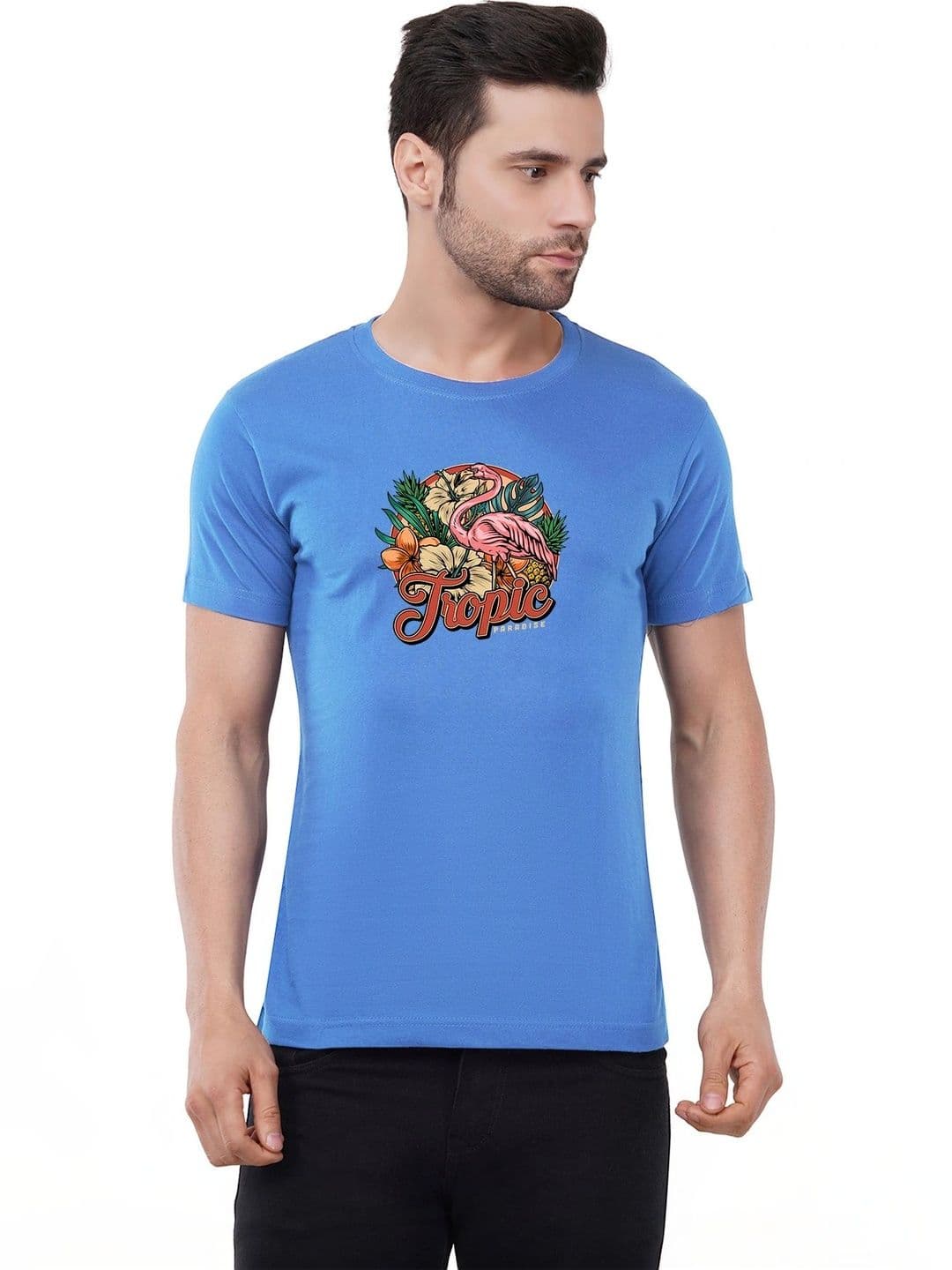 Aseria Men Printed Tropical T-shirt - view 1