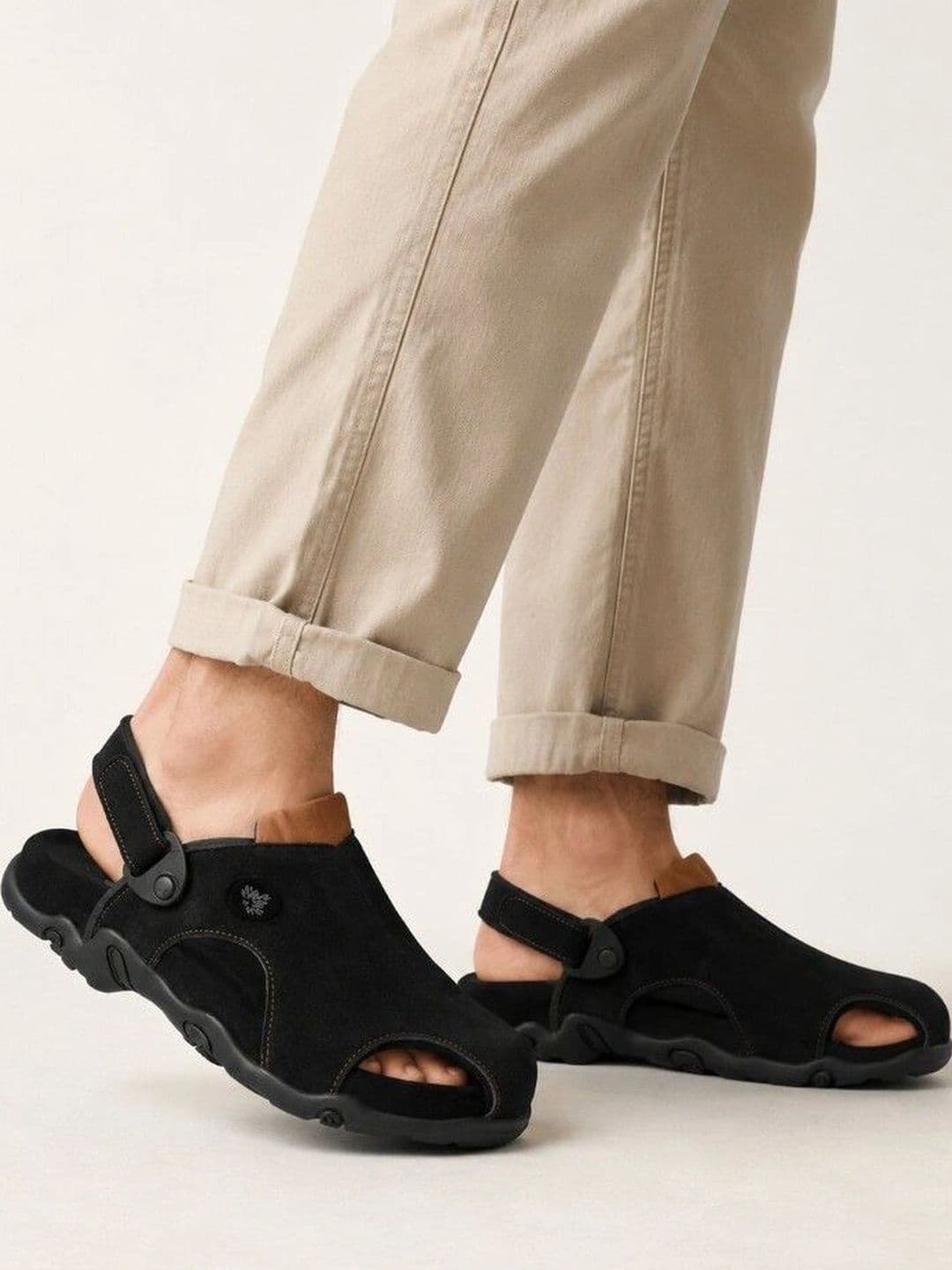 Roadster Men Suede Comfort Sandals - view 1
