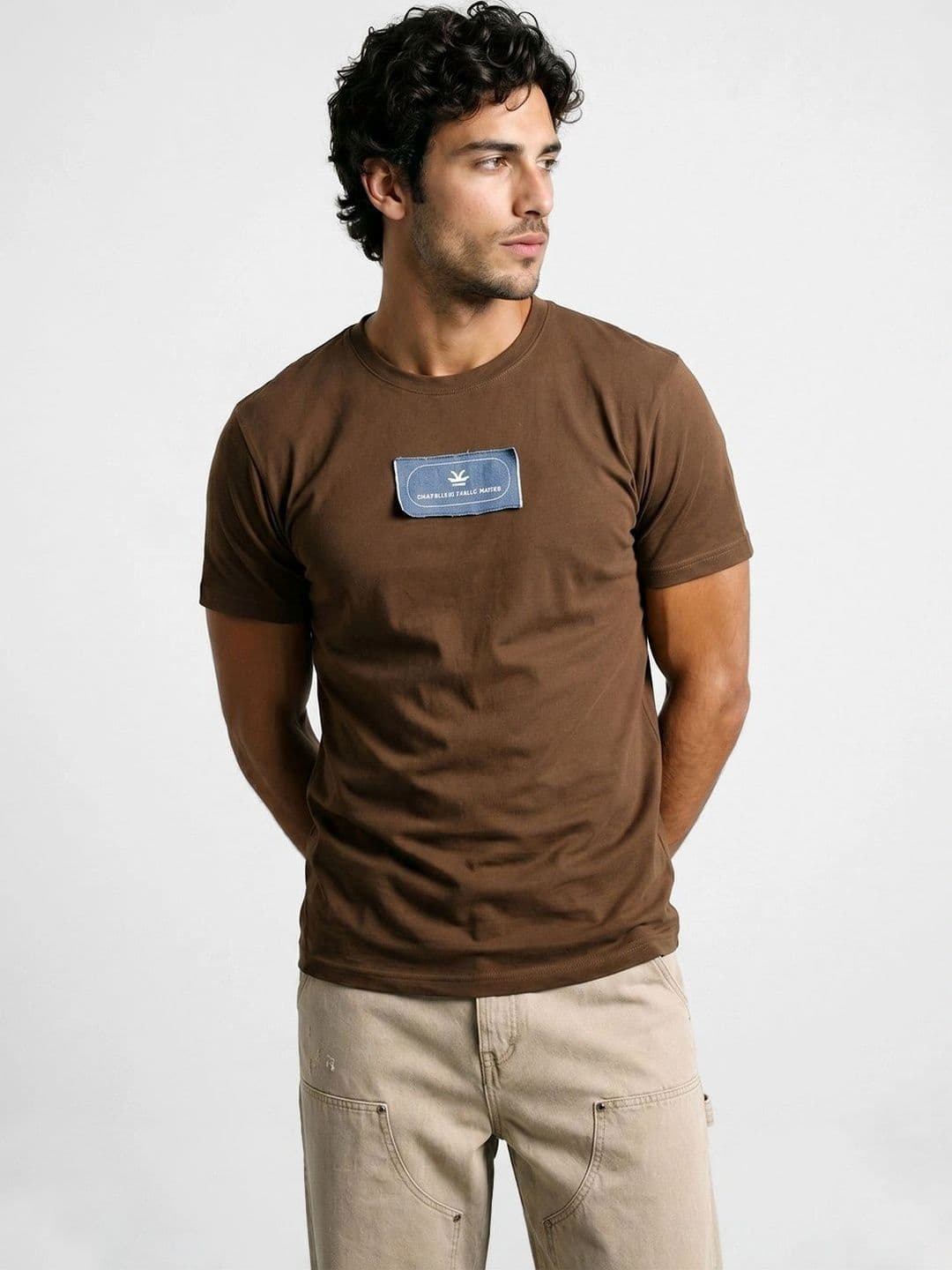 WROGN Men Typography Slim Fit T-shirt - view 1