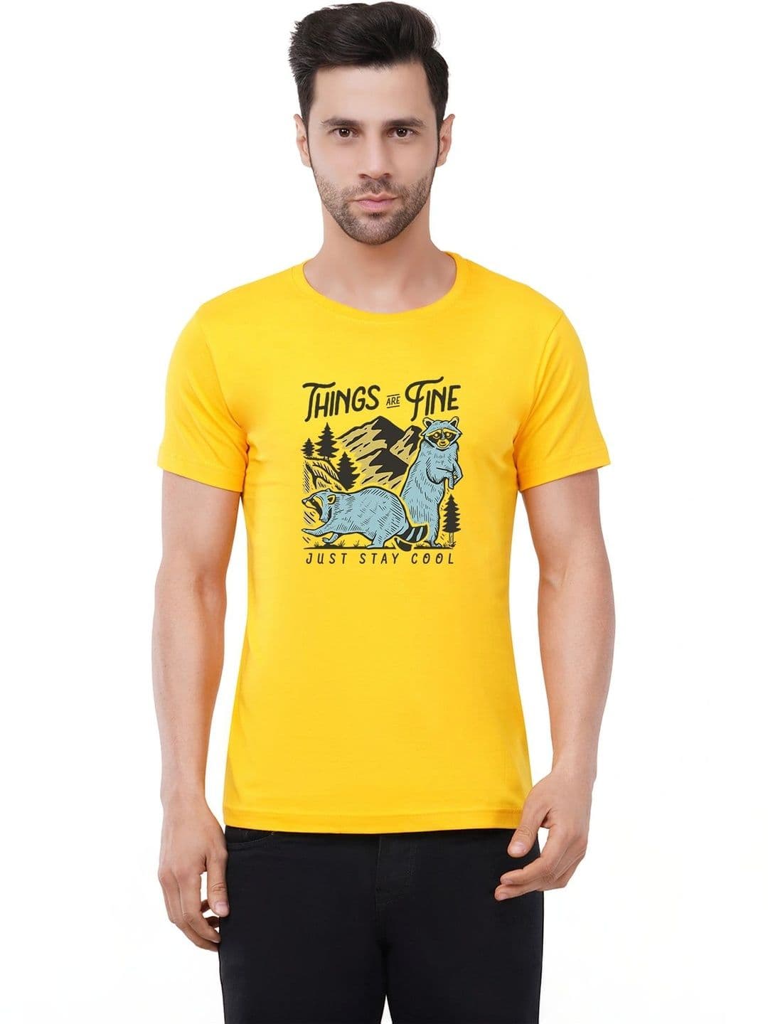 Aseria Men Printed T-shirt - view 1