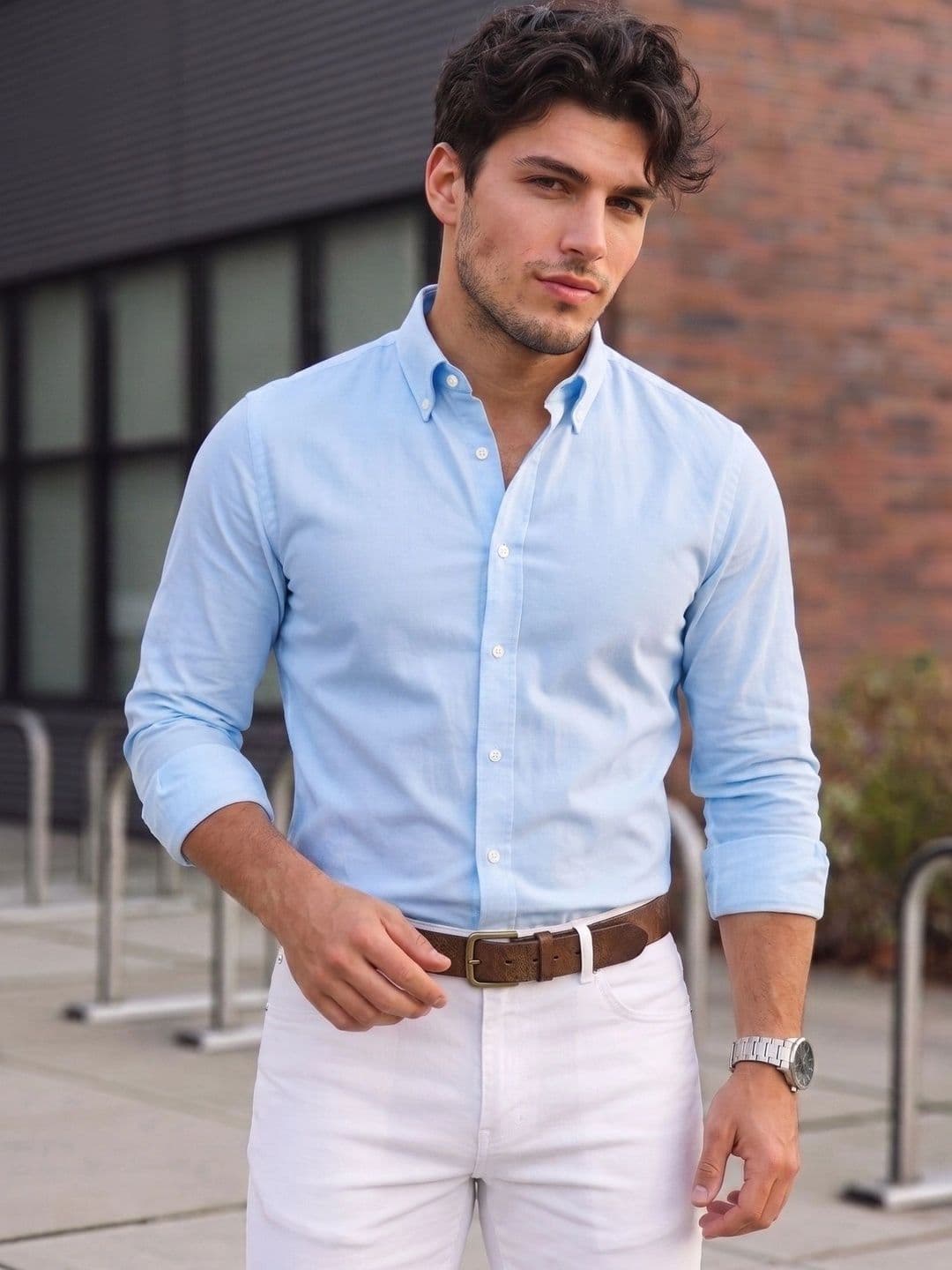 FUNKY RICH Men Standard Casual Shirt - view 1
