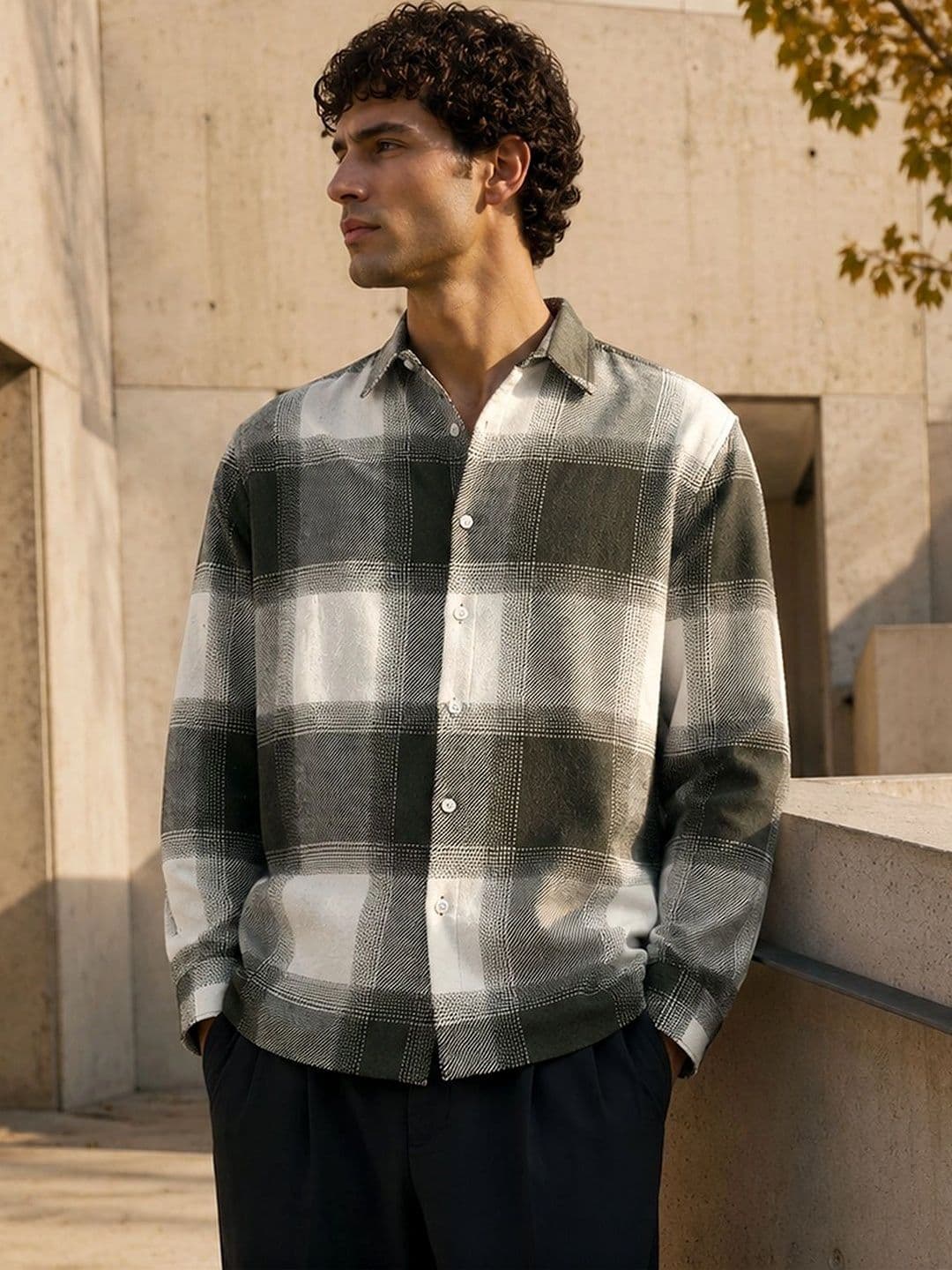 CAHOOT Men Standard Tartan Checks Checked Casual Shirt - view 1
