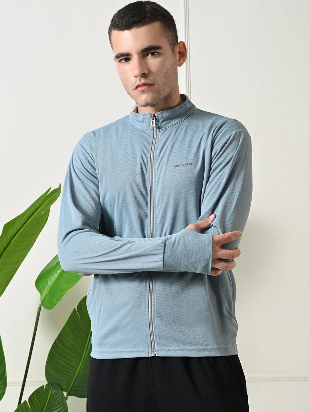 FITINC Men Lightweight Knitted Jacket - view 1