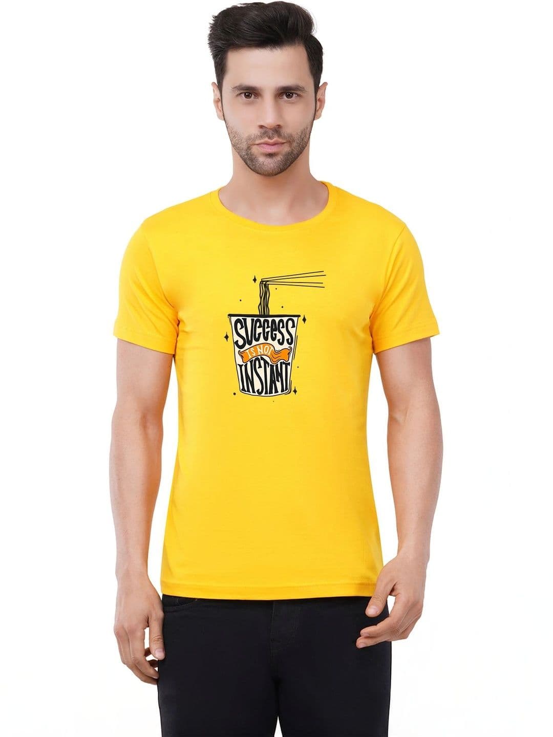 Aseria Men Typography Printed T-shirt - view 1