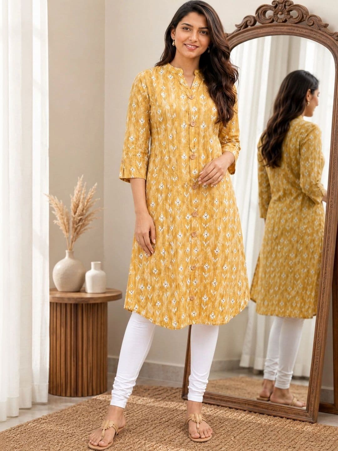 lavish fashion Women Ethnic Motifs Printed Kurta - view 1