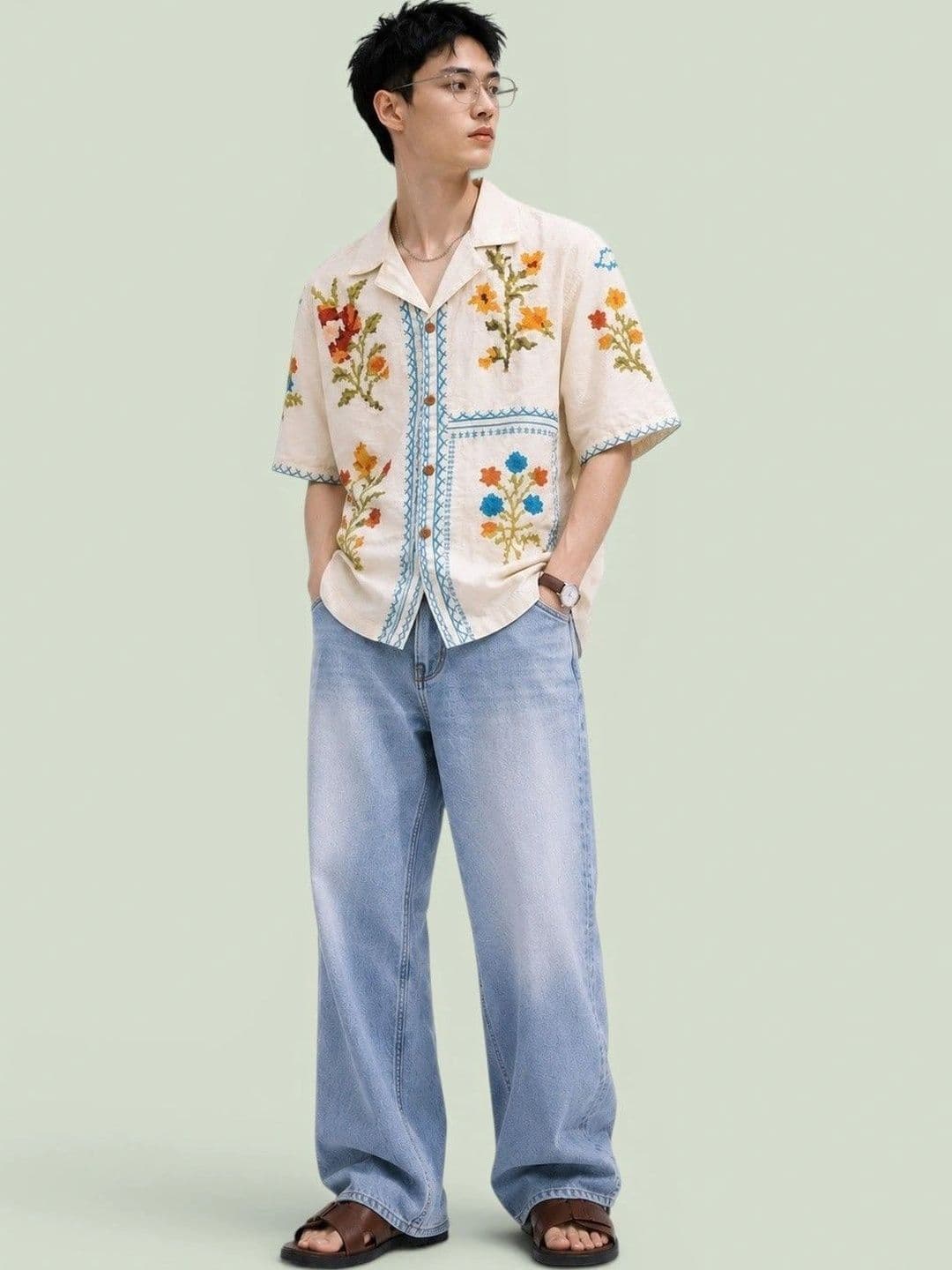 Kook N Keech Men Comfort Floral Printed Casual Shirt - view 1
