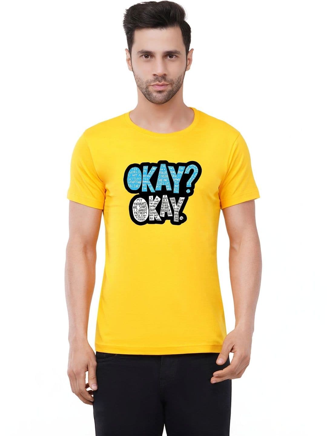 Aseria Men Typography Printed T-shirt - view 1