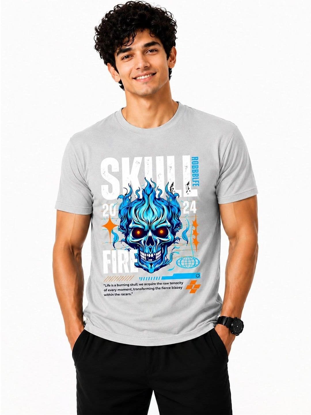 KAVYARA Men Printed T-shirt - view 1