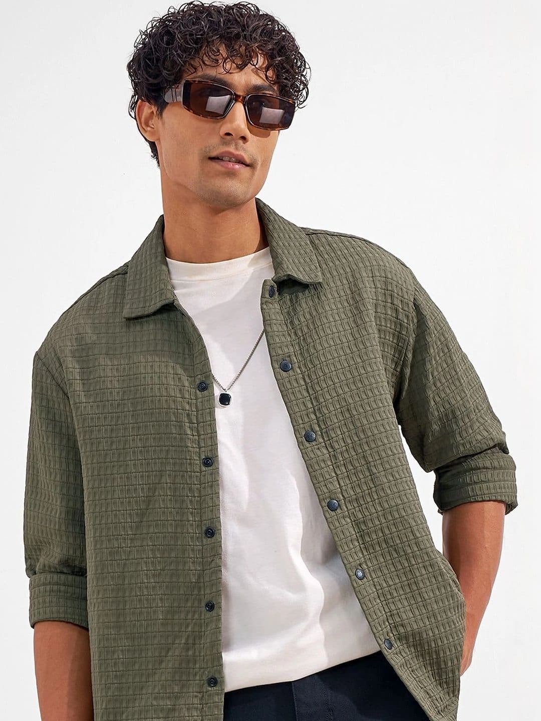 HIGHLANDER Men Casual Shirt - view 1