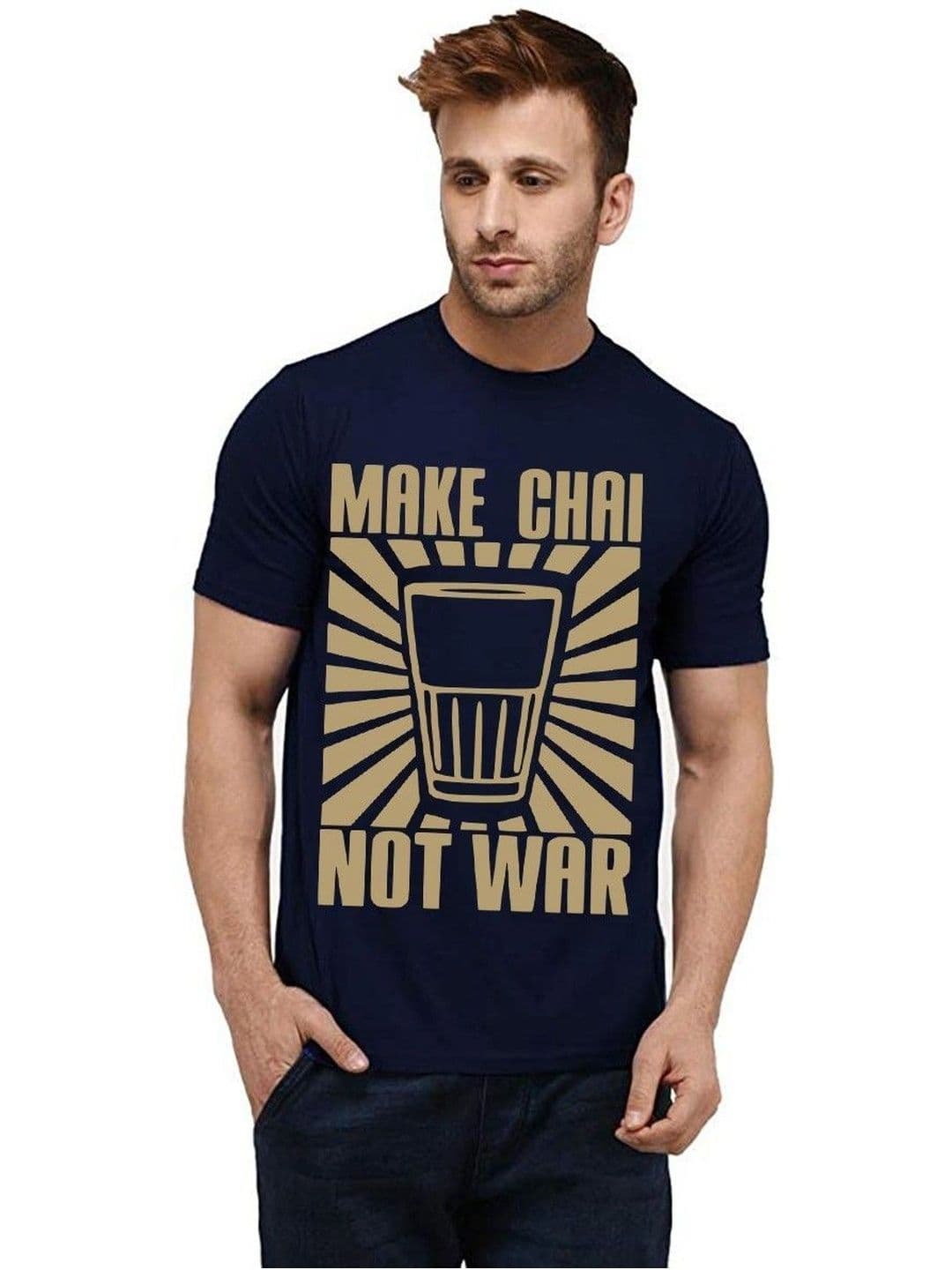 Caseria Men Typography Printed T-shirt - view 1