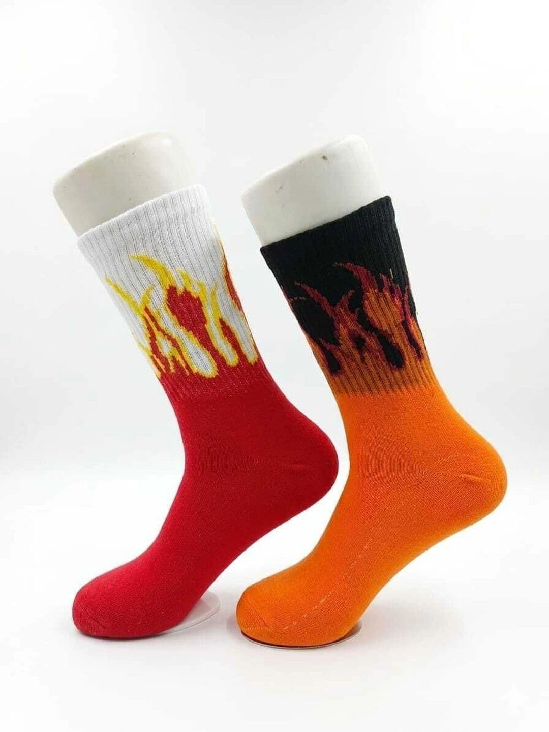 BEAR&BEYOND Men Pack of 2 Cotton Assorted Patterned Calf Length Socks - view 1