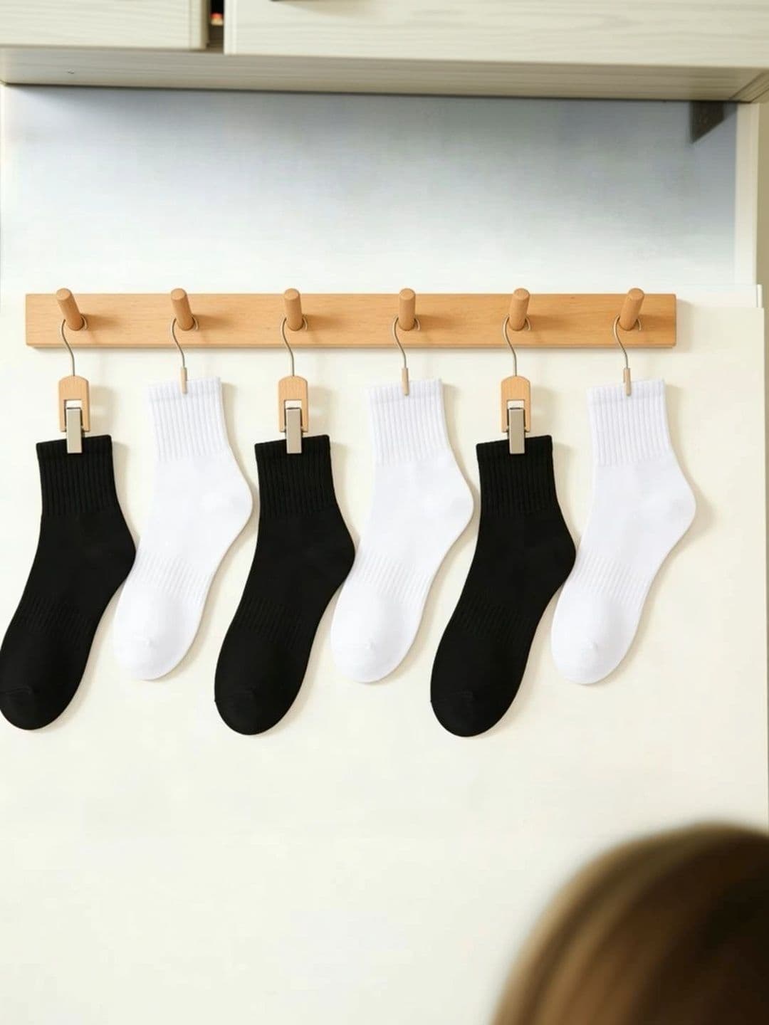 BEAR&BEYOND Men Pack of 6 Cotton Assorted Ankle Length Socks - view 1