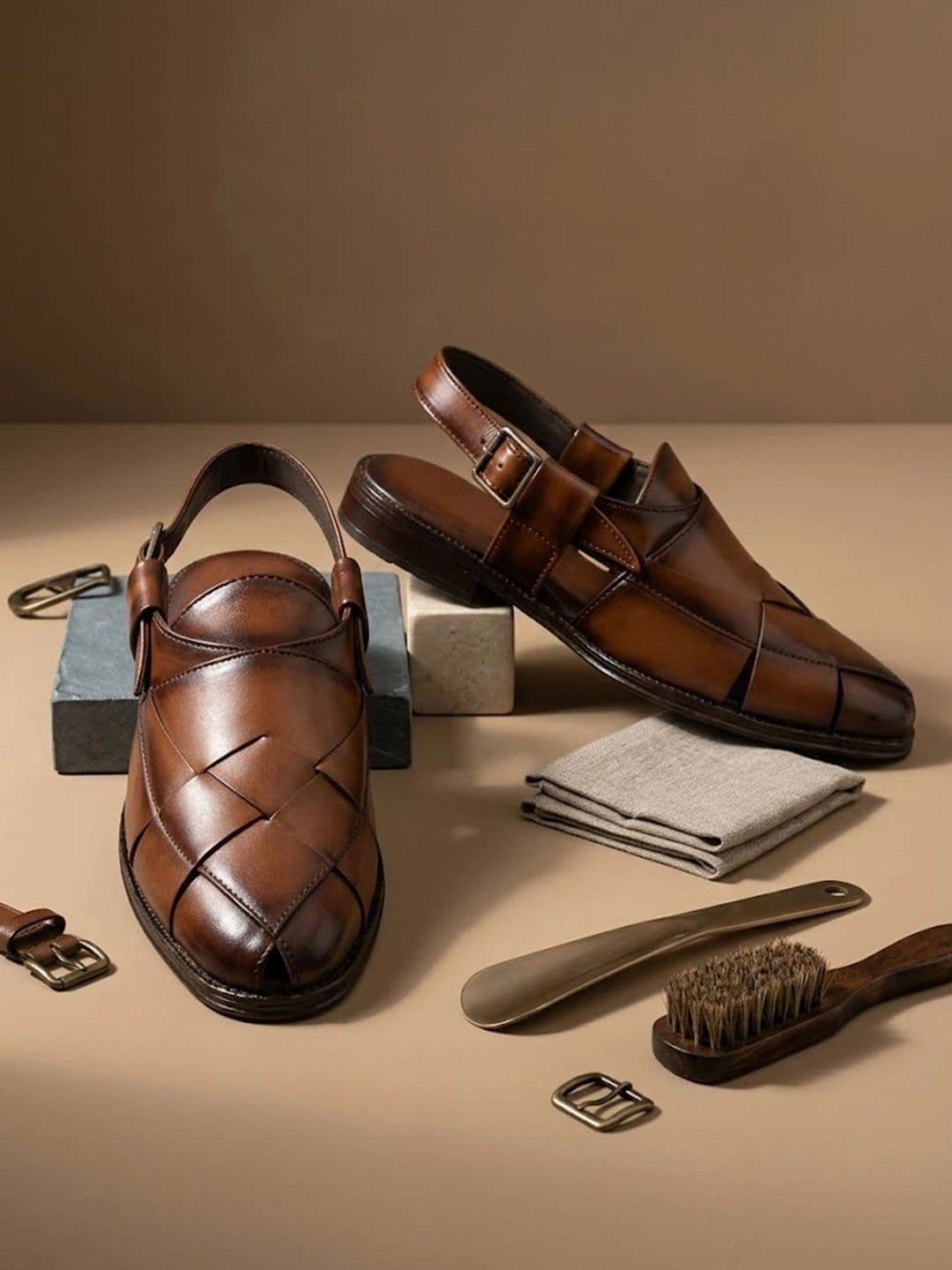House of Pataudi Men Fisherman Sandals - view 1