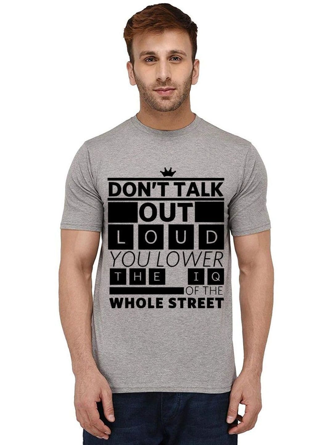 Caseria Men Typography Printed T-shirt - view 1