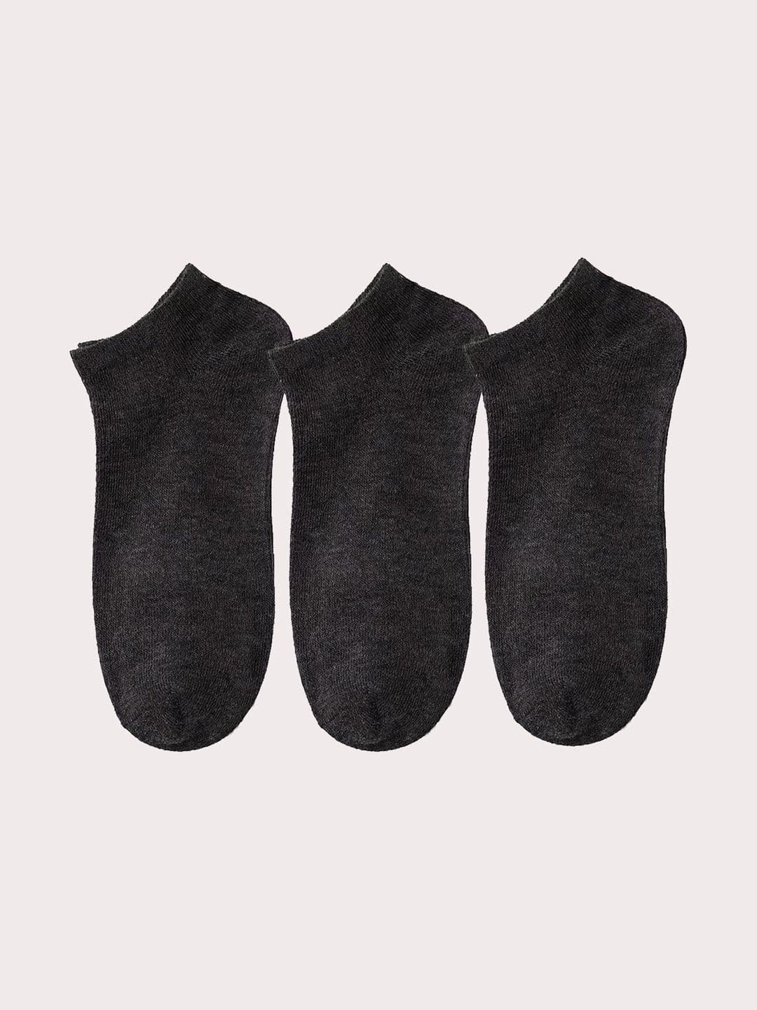BEAR&BEYOND Men Pack of 3 Cotton Shoe Liners Socks - view 1