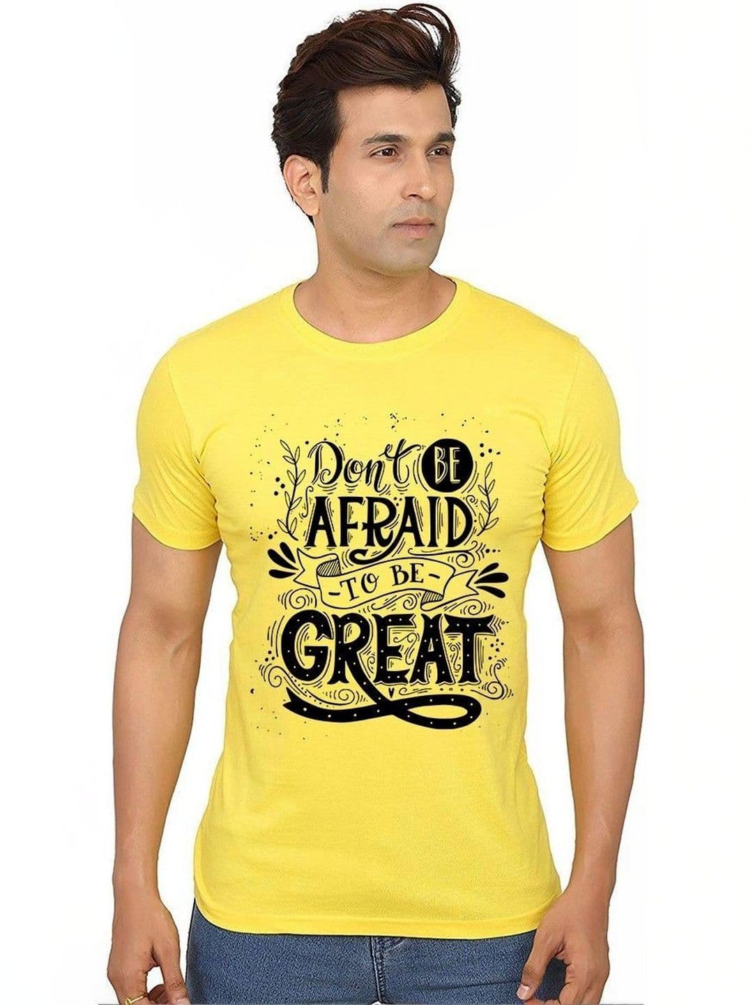 Caseria Men Typography Printed T-shirt - view 1