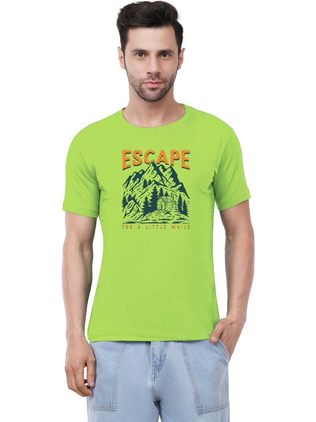 Caseria Men Typography Printed T-shirt - view 1