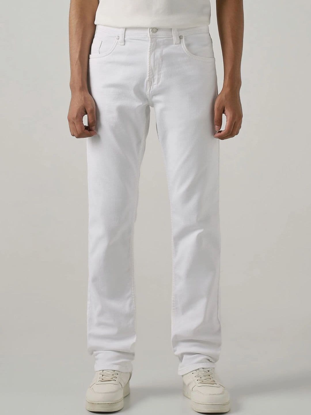 Global Jeans Men Regular Fit Mid-Rise Jeans - view 1