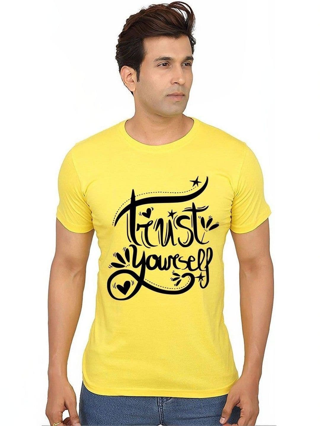 Caseria Men Typography Printed T-shirt - view 1