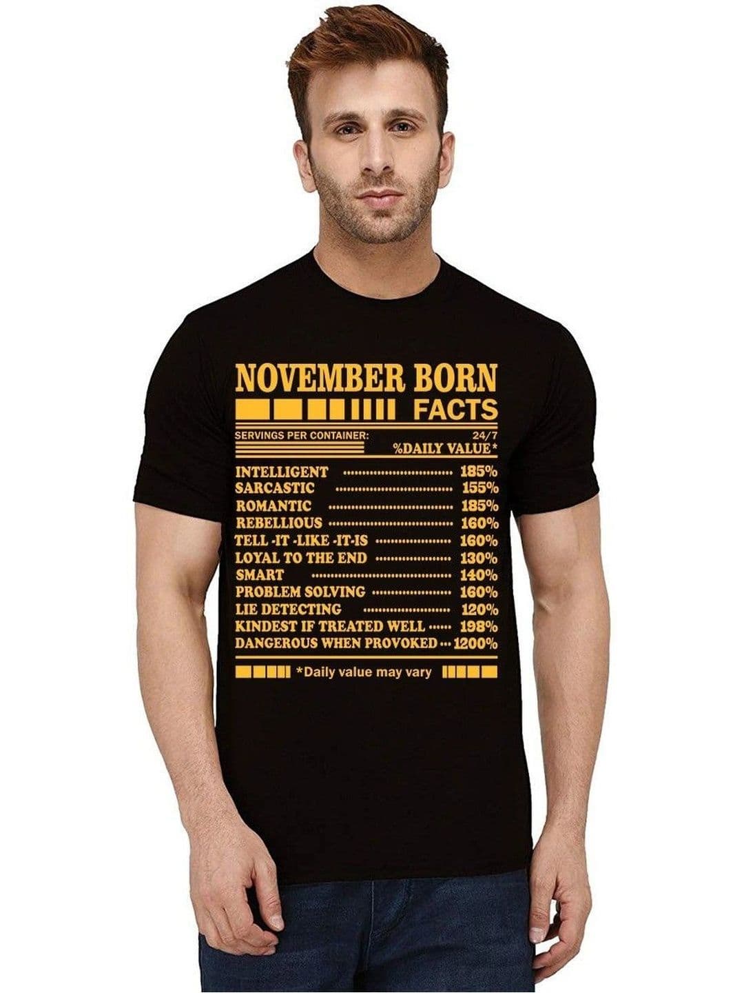 Caseria Men Typography Printed T-shirt - view 1