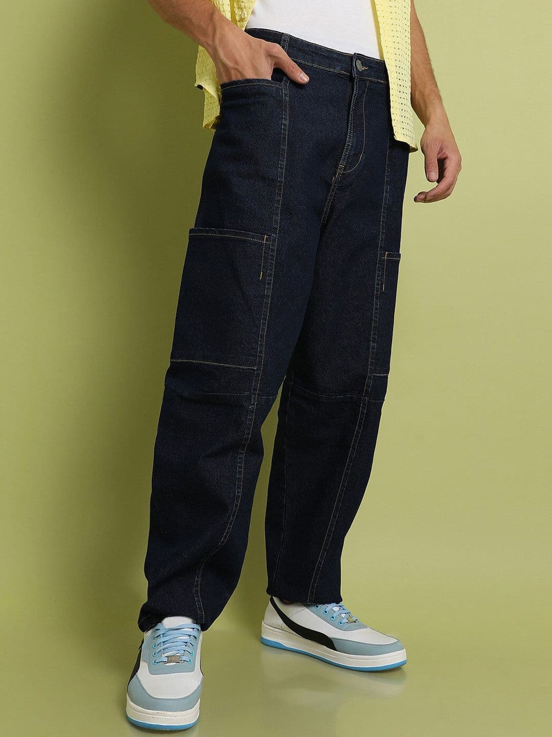 CAHOOT Men Maxi Slim Fit Clean Look Cotton Jeans - view 1