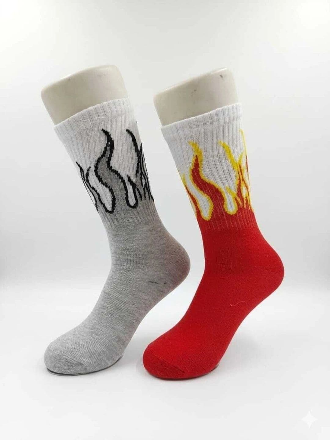 BEAR&BEYOND Men Pack of 2 Cotton Assorted Patterned Calf Length Socks - view 1