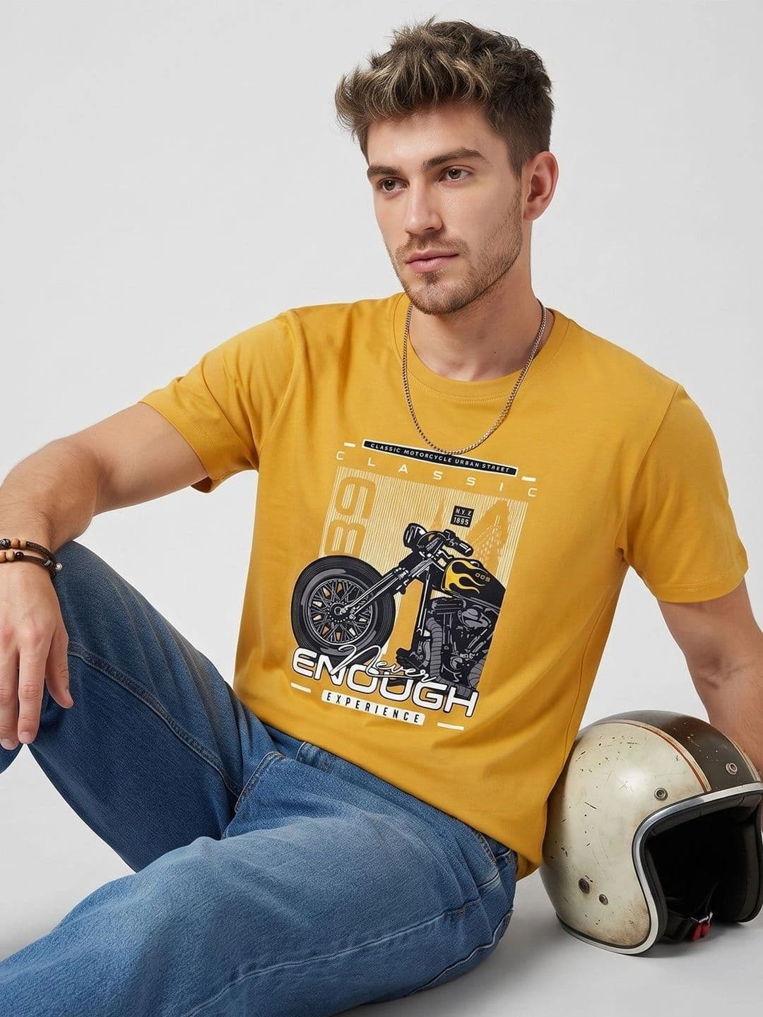 Roadster Men Printed T-shirt - view 1
