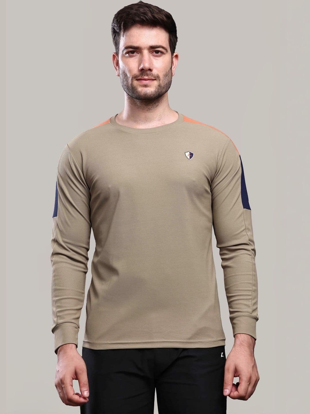 Z Zagros Men Colourblocked T-shirt - view 1