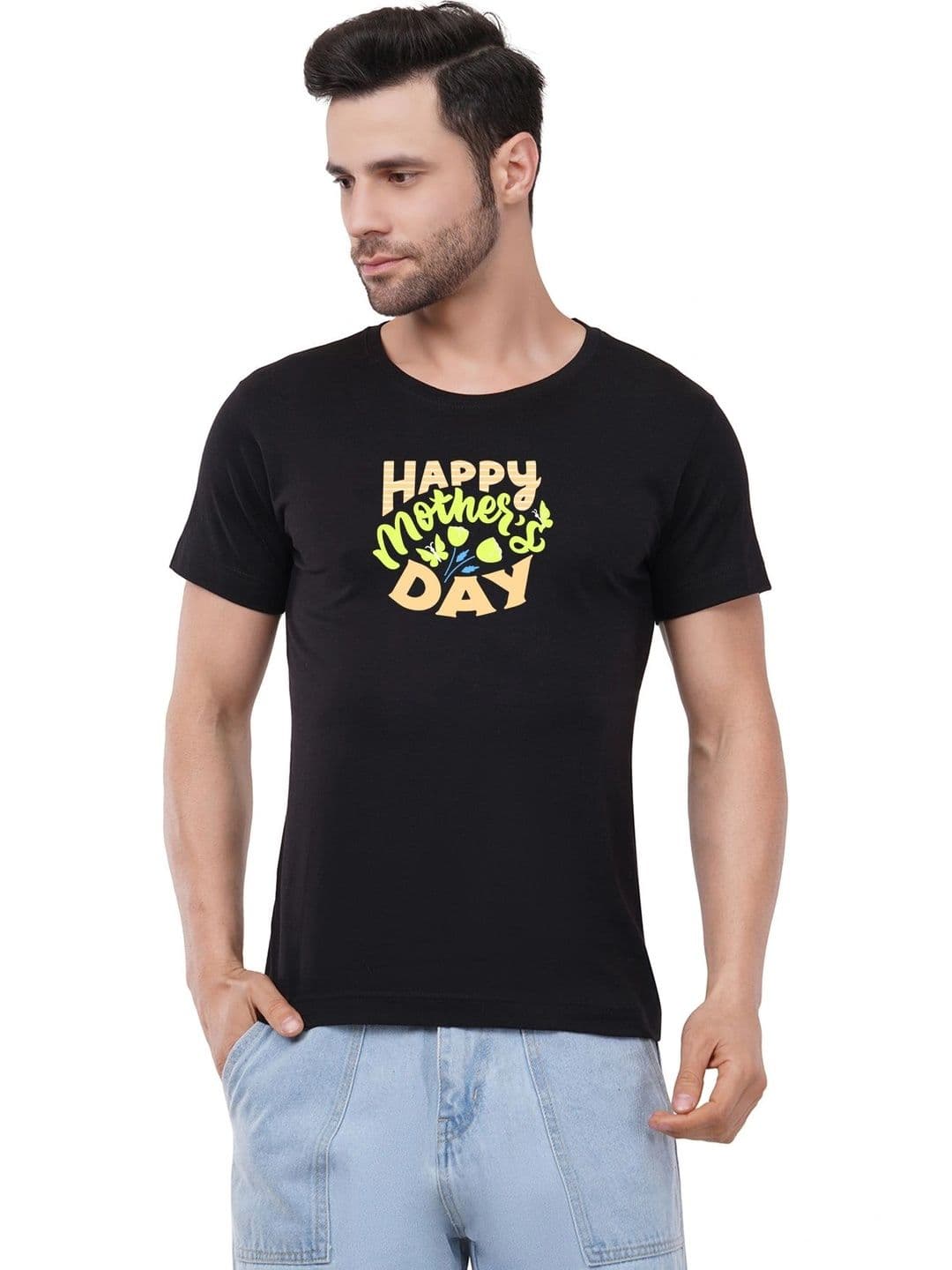 Caseria Men Typography Printed T-shirt - view 1