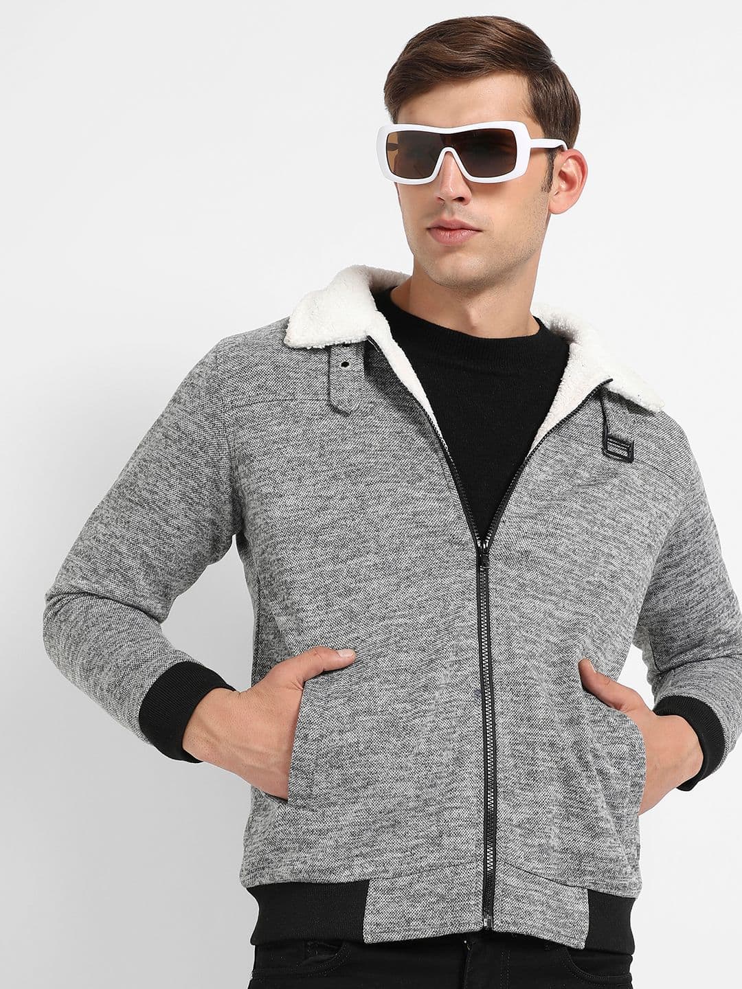 CAHOOT Campus Sutra Stand Collar Windcheater Bomber Jacket - view 1