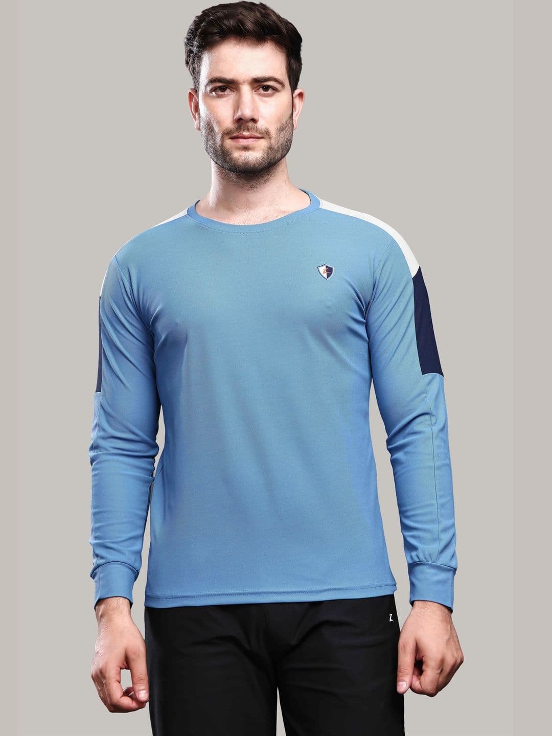 Z Zagros Men Colourblocked T-shirt - view 1