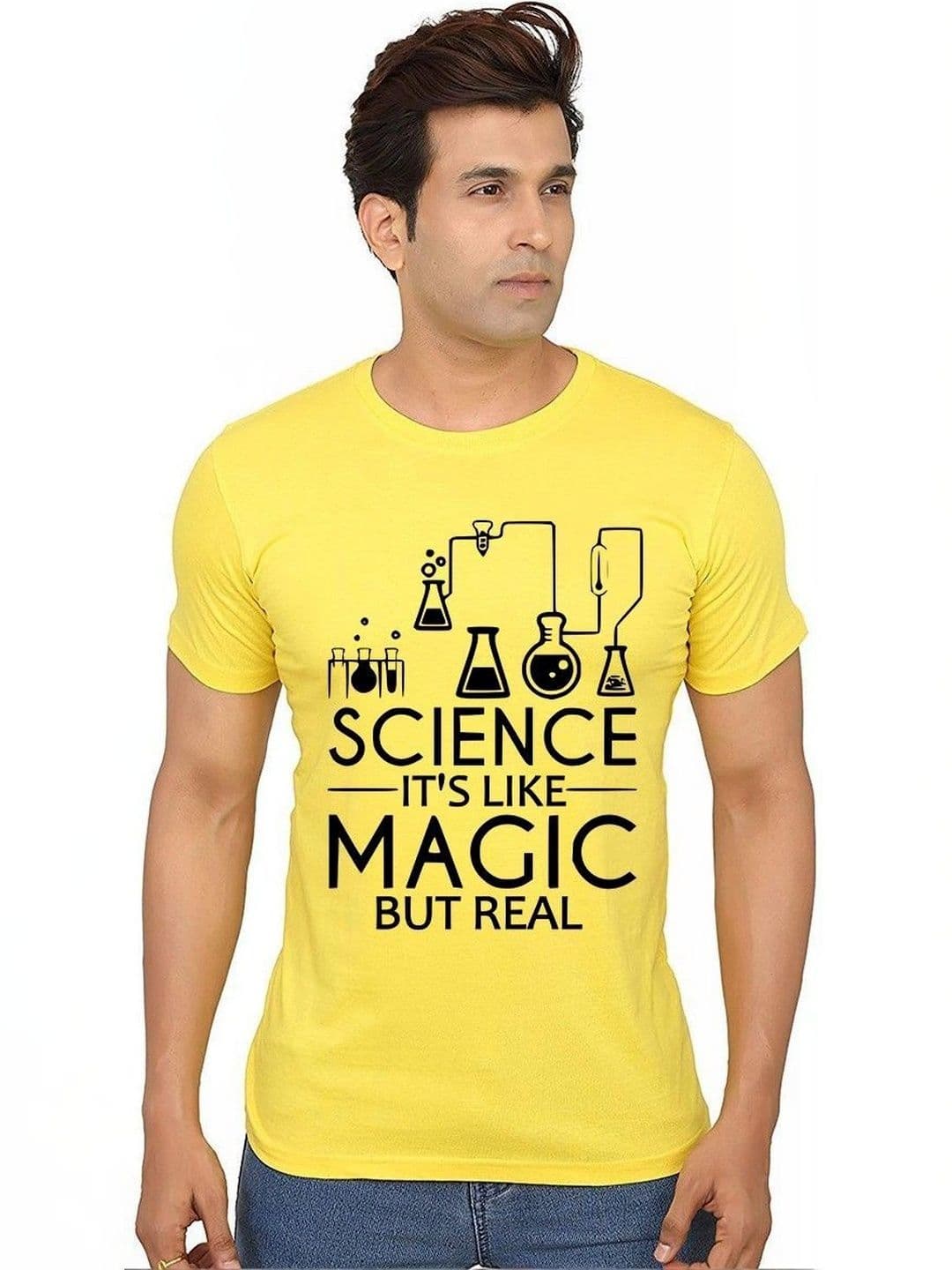 Caseria Men Typography Printed T-shirt - view 1
