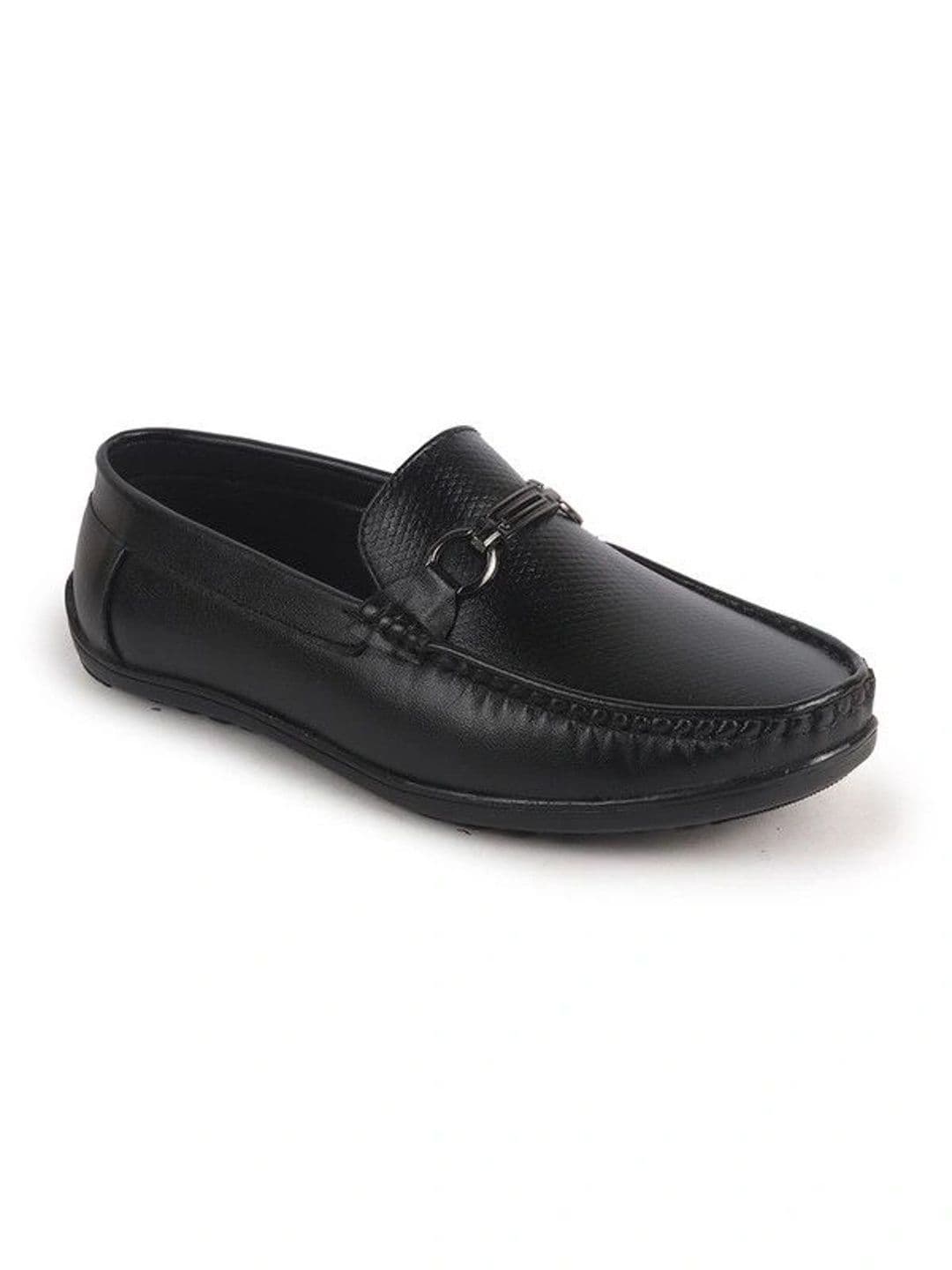 FAUSTO Men Textured PU Driving Shoes - view 1